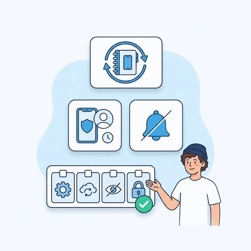 Stop the 'Joined Telegram' Notice Going to Your Contacts — at a glance illustration