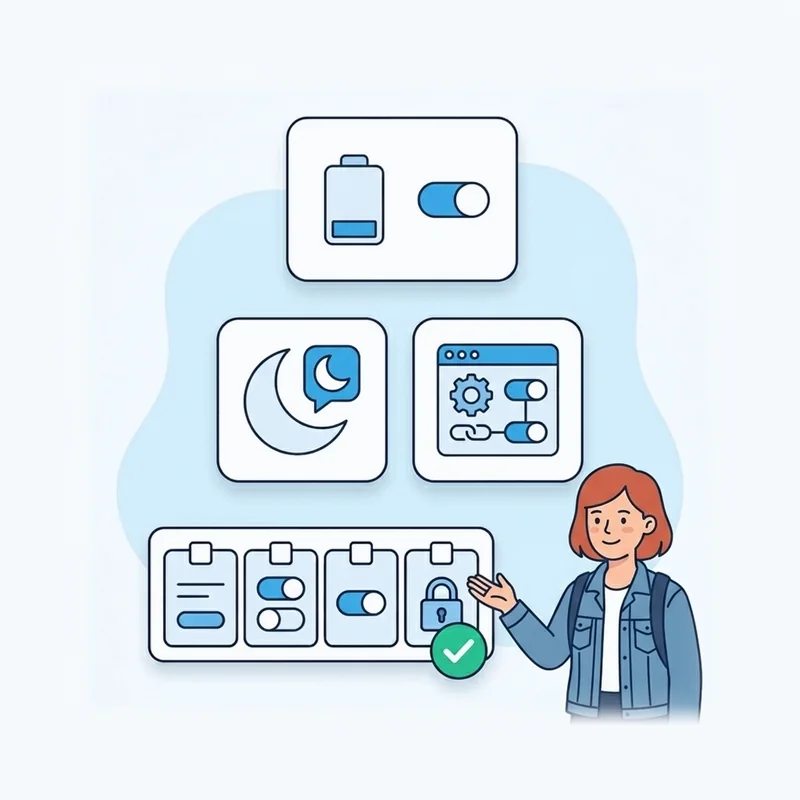 Late Telegram Notifications on Android: Battery Settings — at a glance illustration