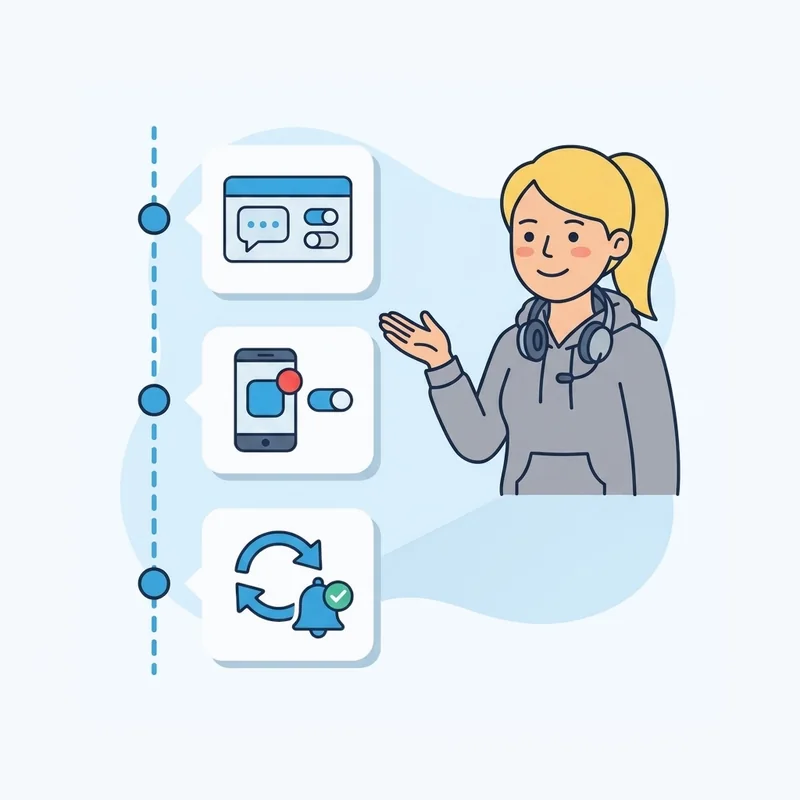 iPhone: Telegram Badges or Message Previews Not Showing — at a glance illustration