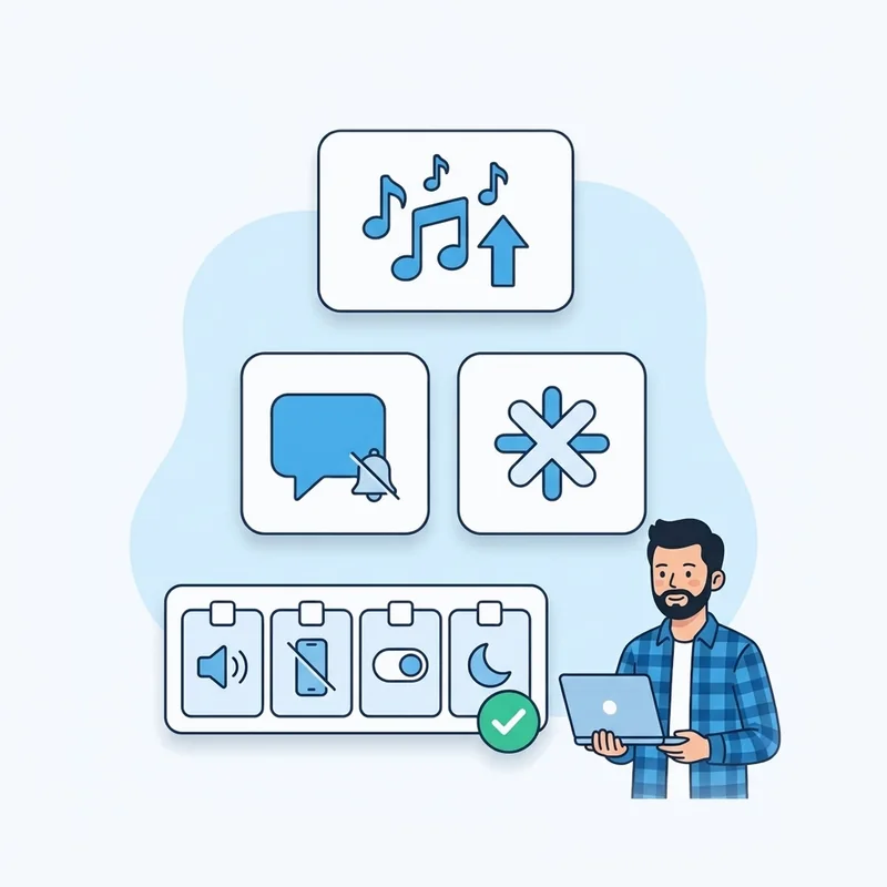 Telegram Notifications Vibrate but Make No Sound — at a glance illustration