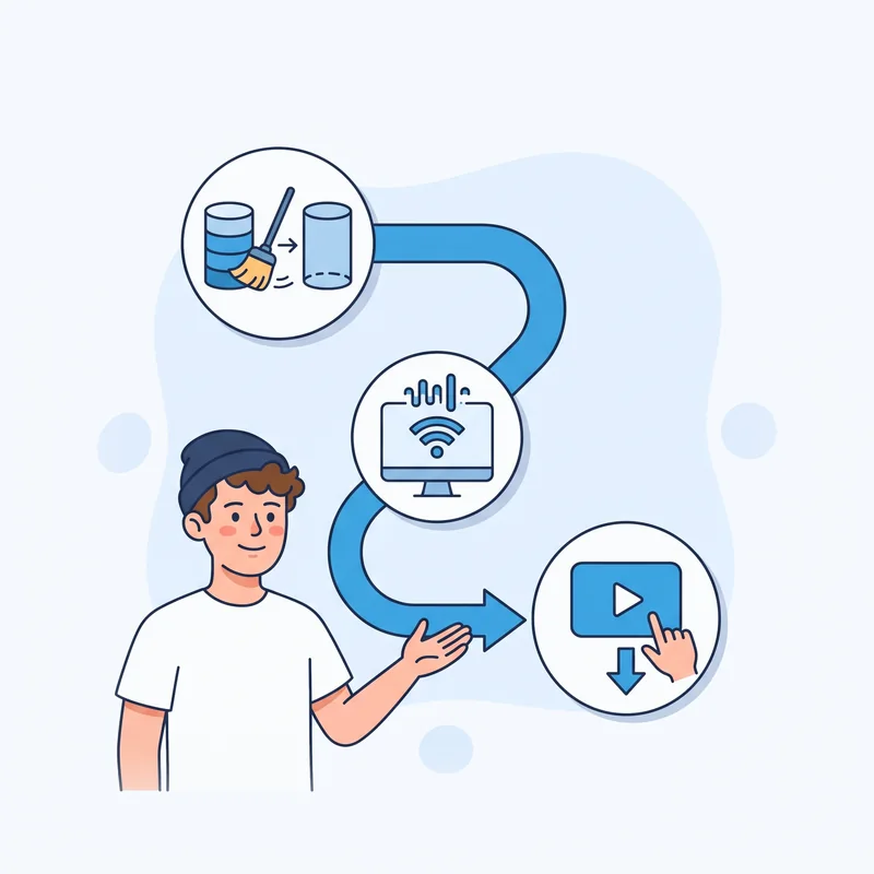 Telegram Photos or Videos Won't Download or Keep Loading — at a glance illustration