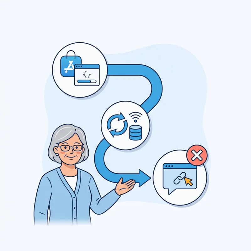 Telegram App Won't Update, or Says Your Version Is Too Old — at a glance illustration