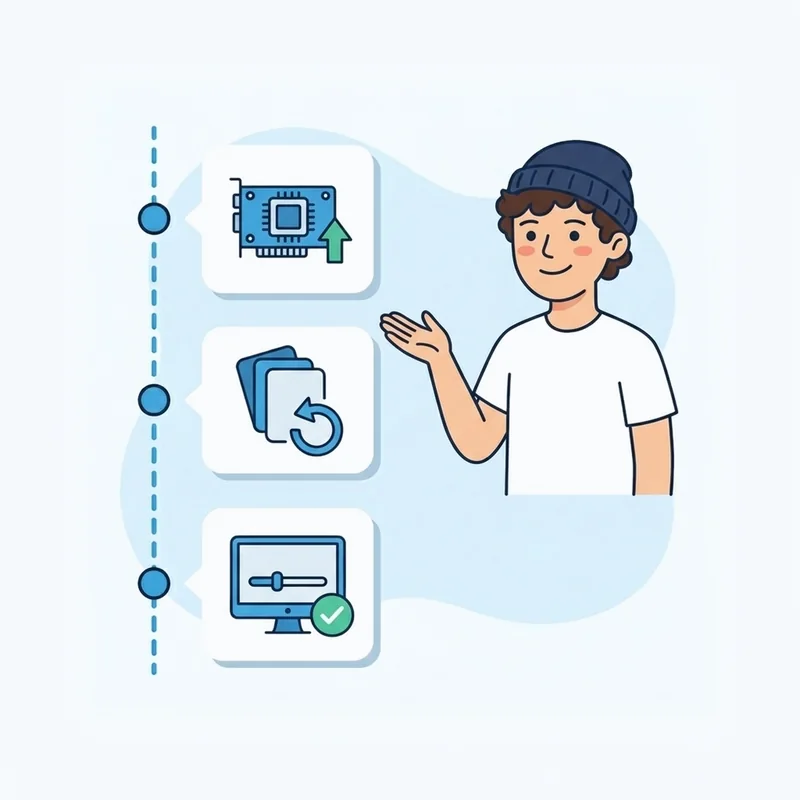 Telegram Desktop Blank or Garbled: Graphics and Scaling — at a glance illustration