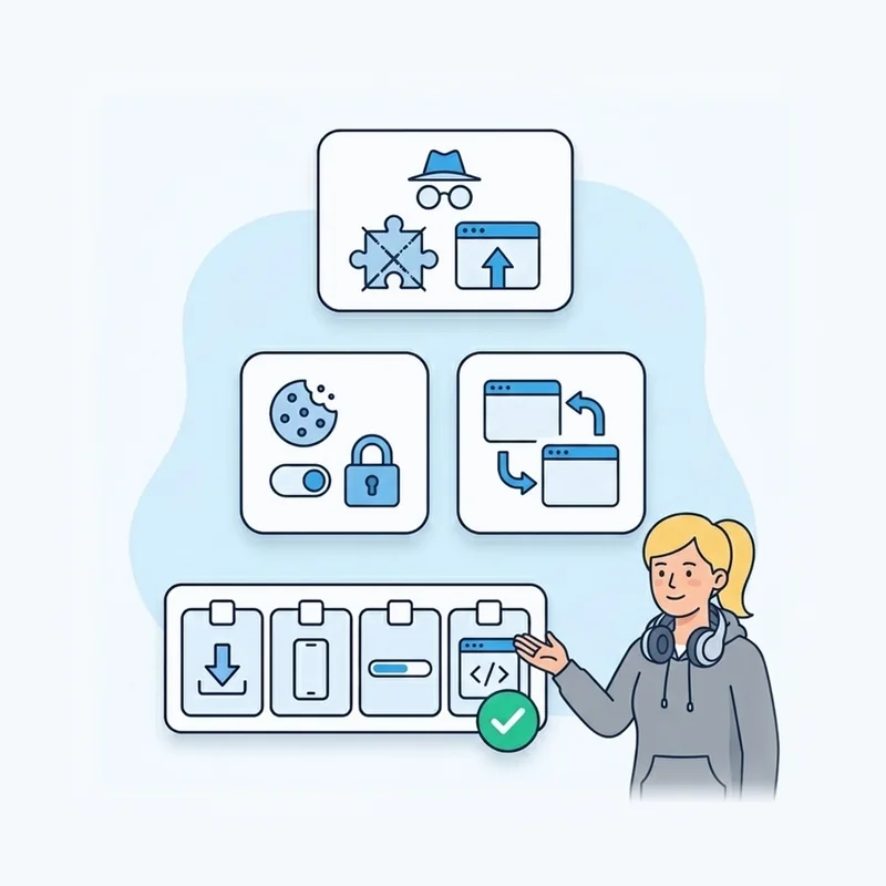 Telegram Web Won't Open: Browser, Extensions, Work Network — at a glance illustration