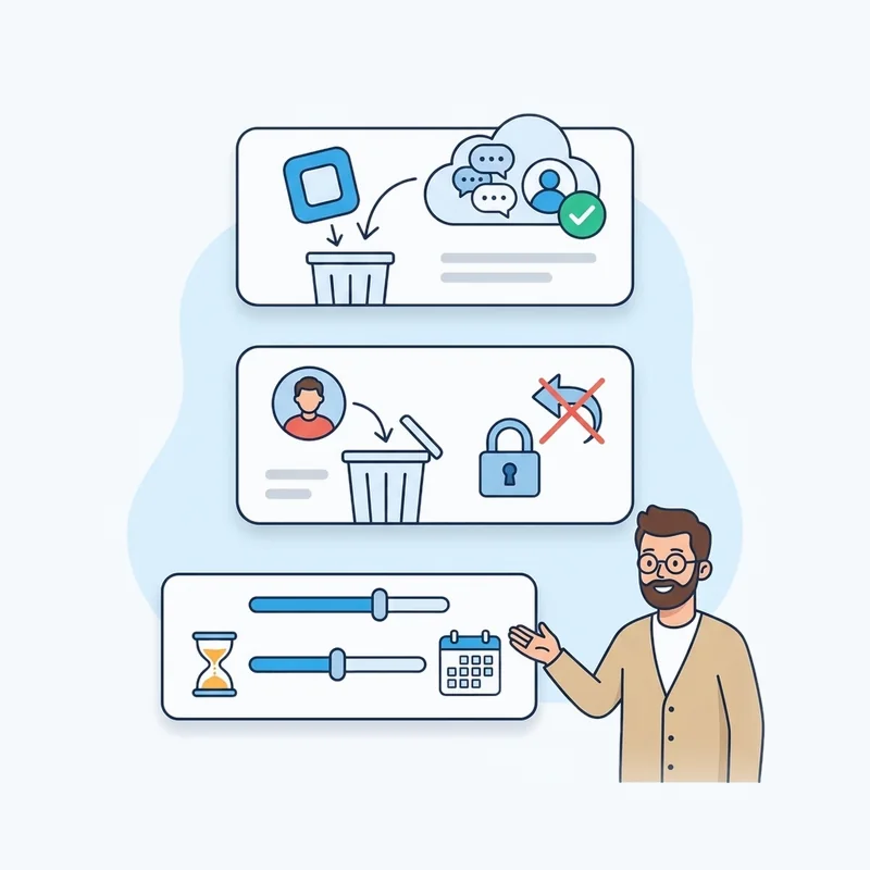 Deleting the Telegram App Is Not Deleting Your Account — at a glance illustration