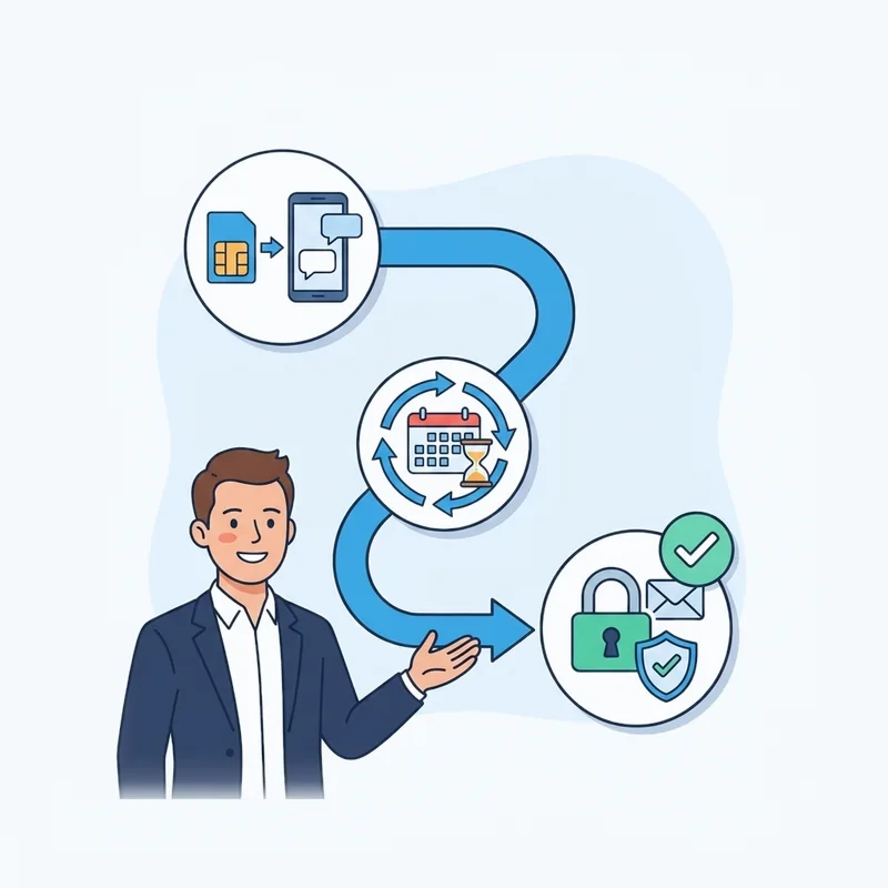 Signing Up Again After Deleting Your Telegram Account — at a glance illustration