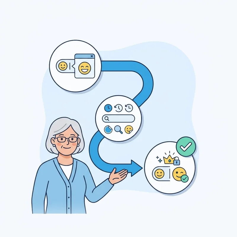 The Telegram Emoji Keyboard: Emoji, Stickers and GIF Tabs — at a glance illustration