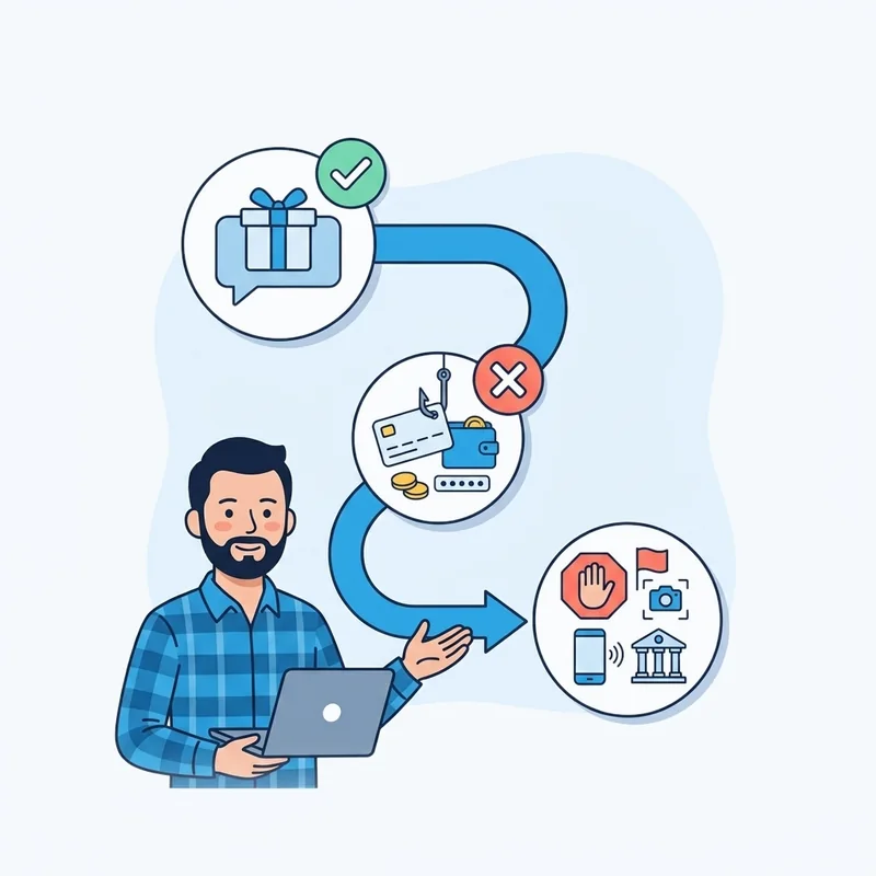 Free Telegram Premium and Gift-Win Scams — at a glance illustration