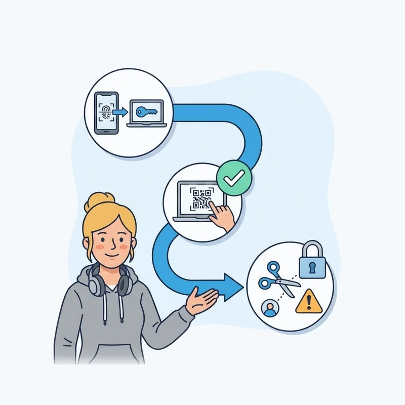 Telegram QR Code Login Phishing: Never Scan a Sent Code — at a glance illustration