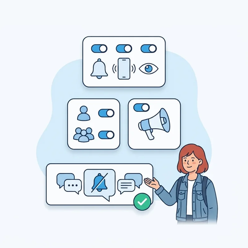 Telegram Notification Basics: Sound, Vibration and Previews — at a glance illustration