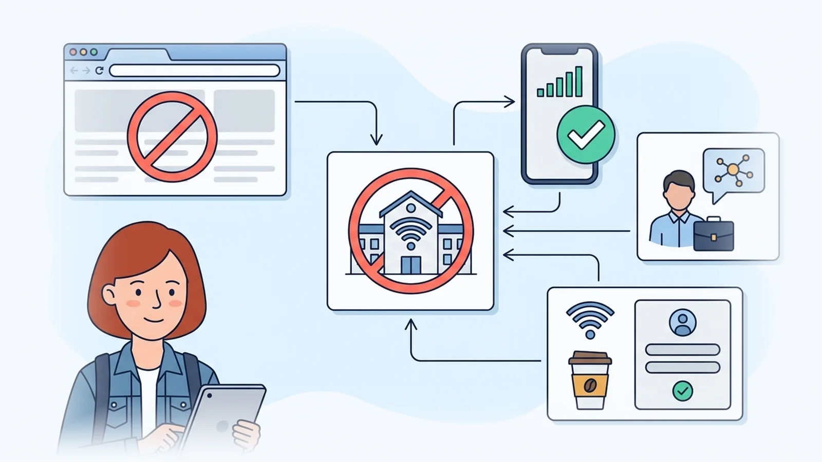 Telegram Not Working on a School or Office Network