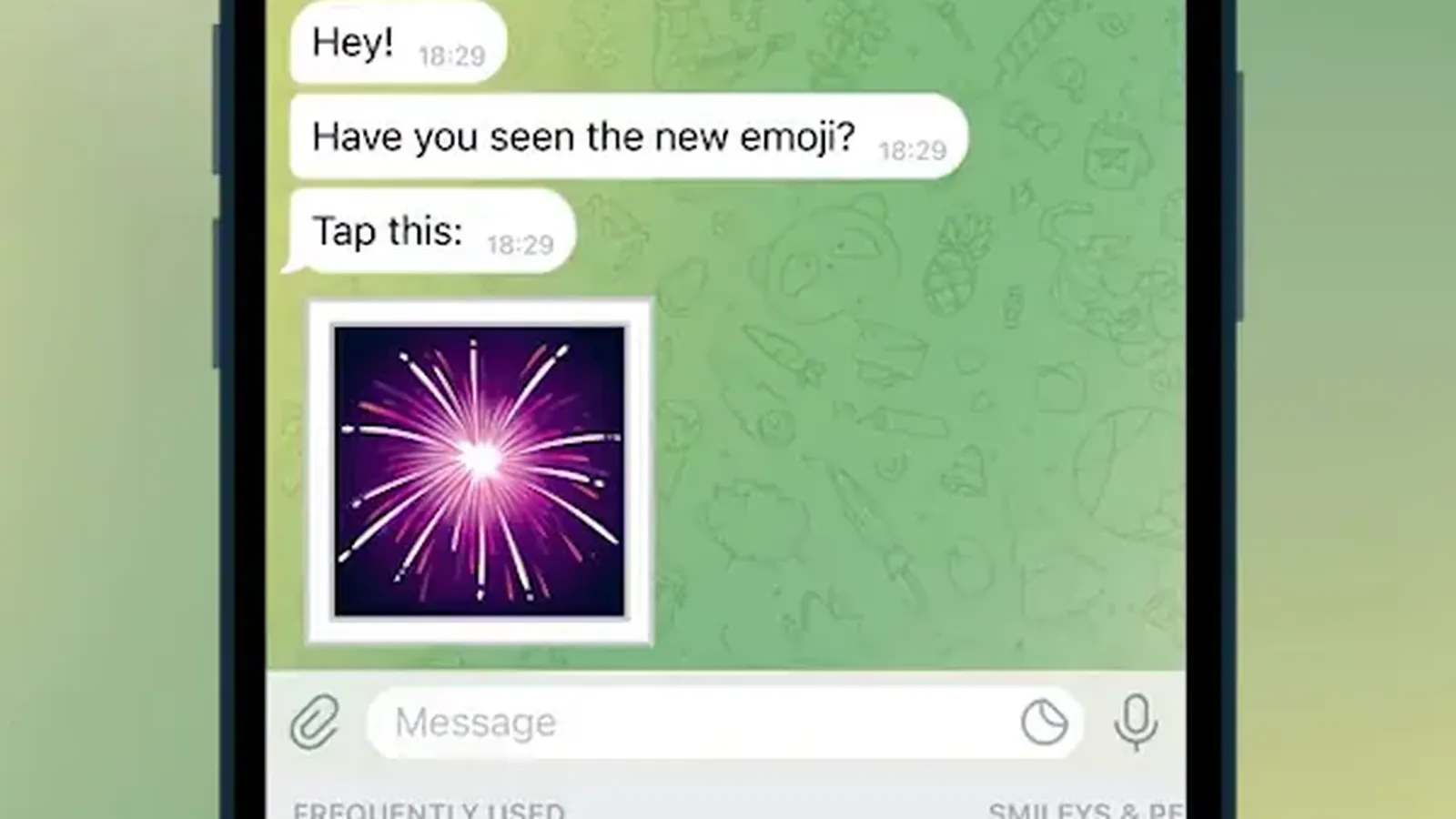 How to Send Full-Screen Animated Emoji in Telegram