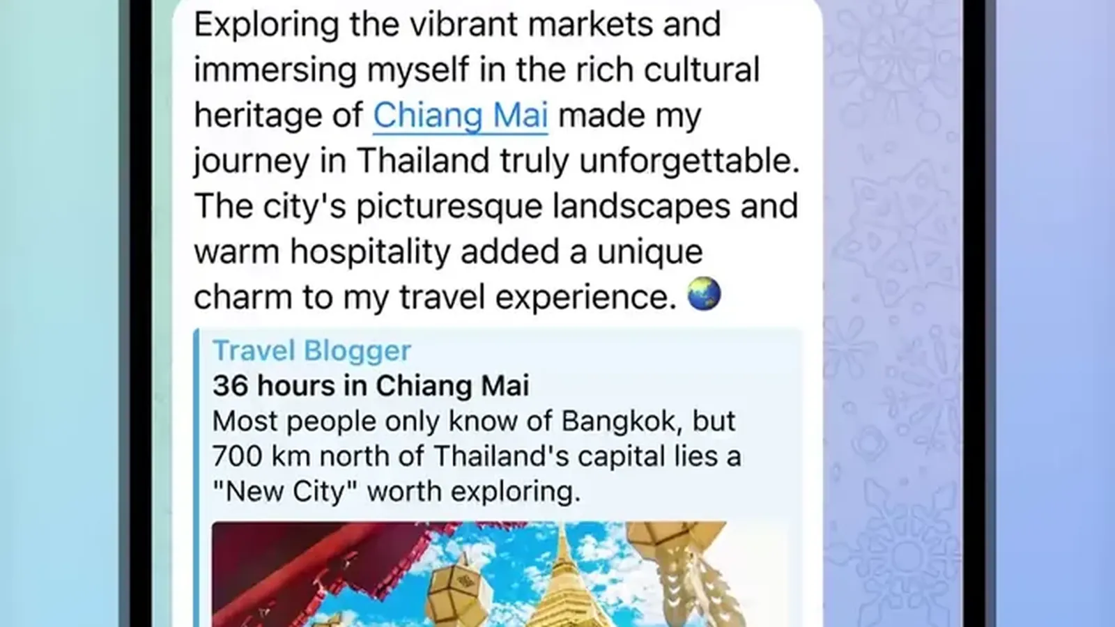 How to Repost a Channel Post to Your Telegram Story