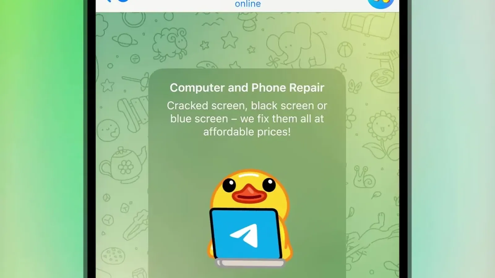 How to Set Up a Telegram Business Start Page