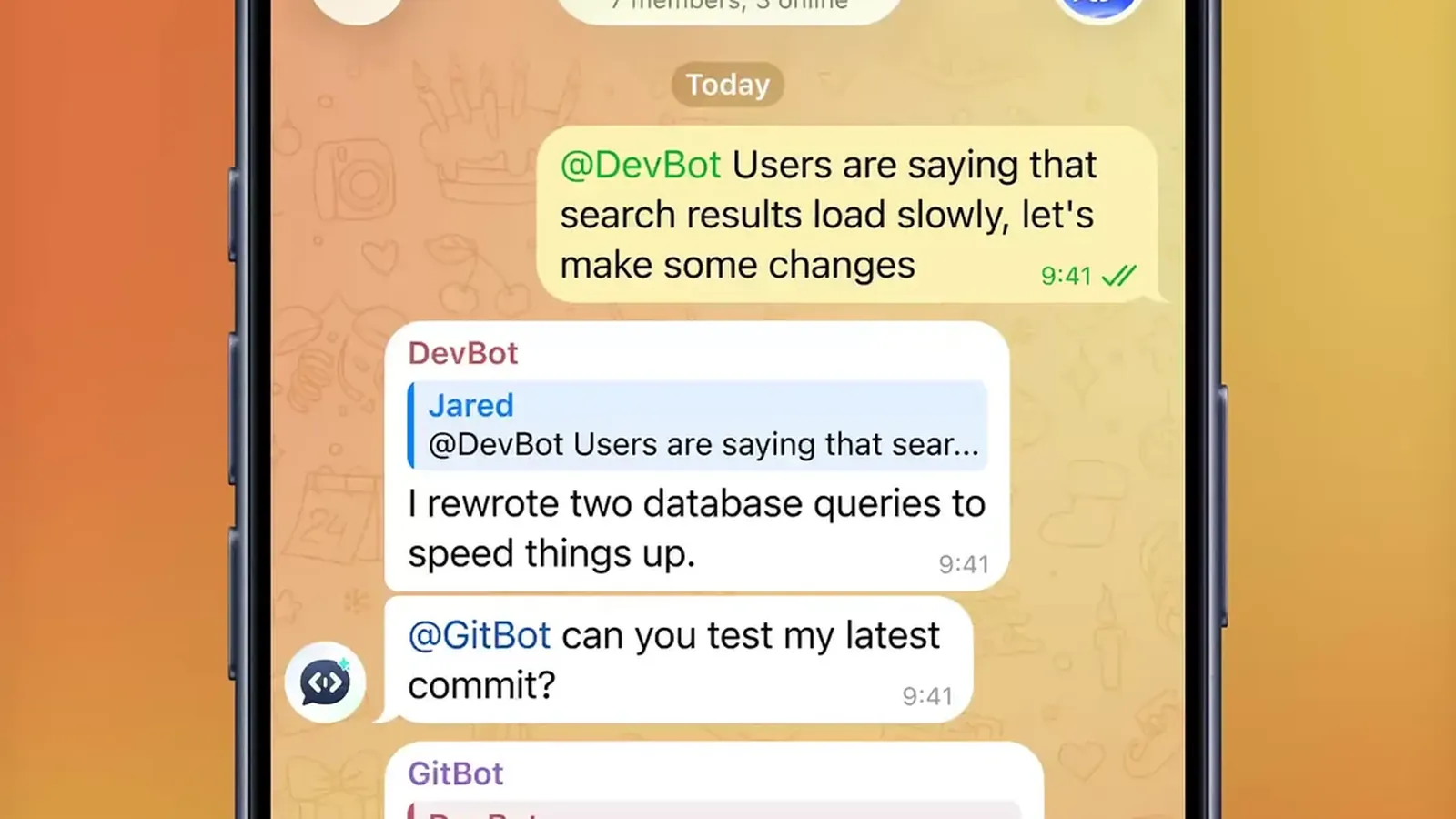 Running More Than One Bot in a Telegram Group