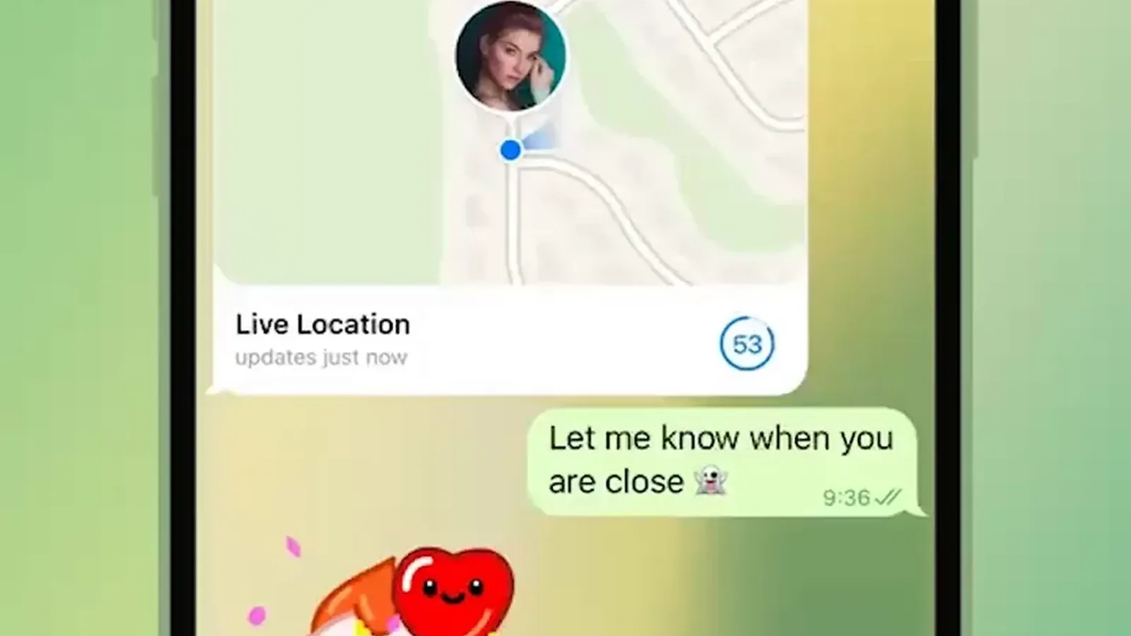 How to Read a Telegram Live Location Map