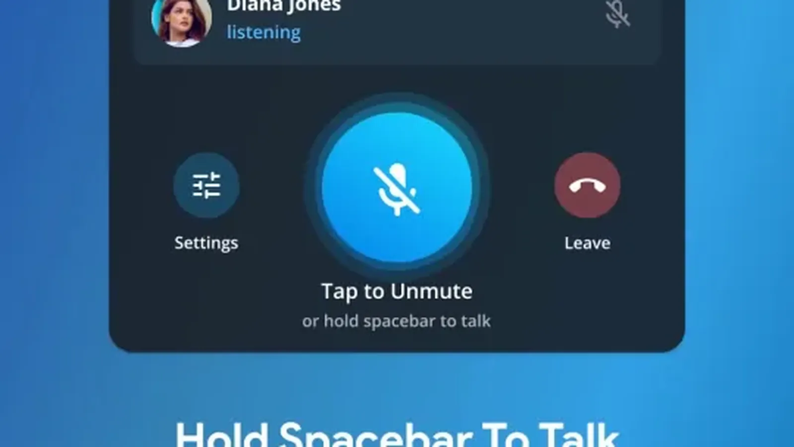 How to Use Push-to-Talk in Telegram Desktop