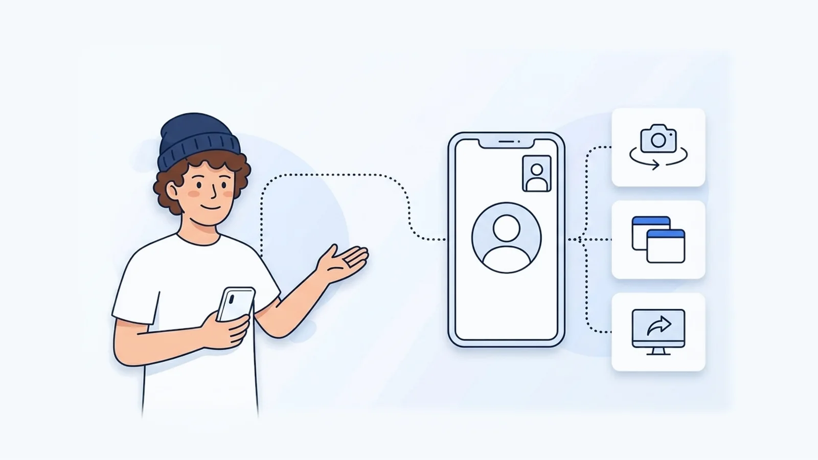 Telegram Video Calls: Picture-in-Picture and Flipping Camera