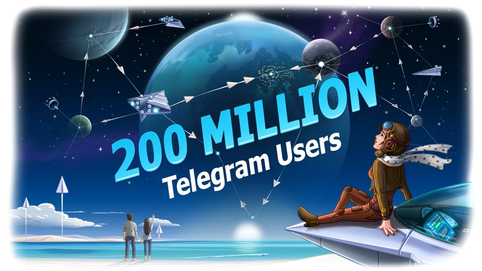 200,000,000 Monthly Active Users