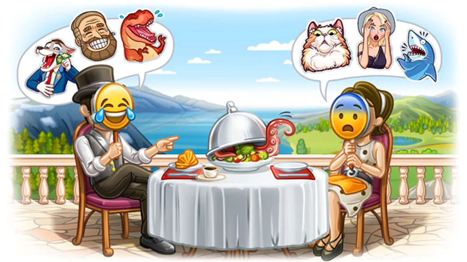 Sticker Search, Multiple Photos, and More