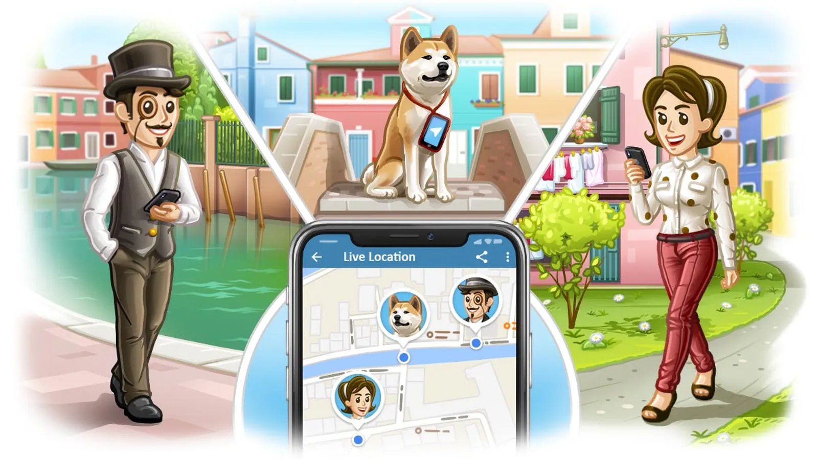 Live Locations, Media Player and Languages