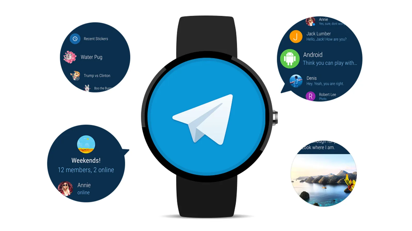 Telegram for Android Wear 2.0