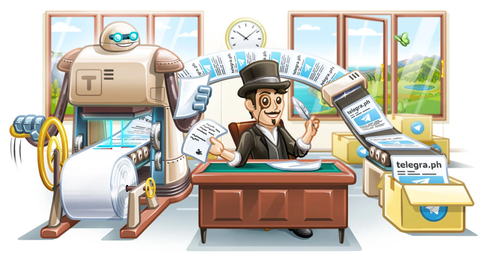 Meet the Telegraph API for Logins and Stats